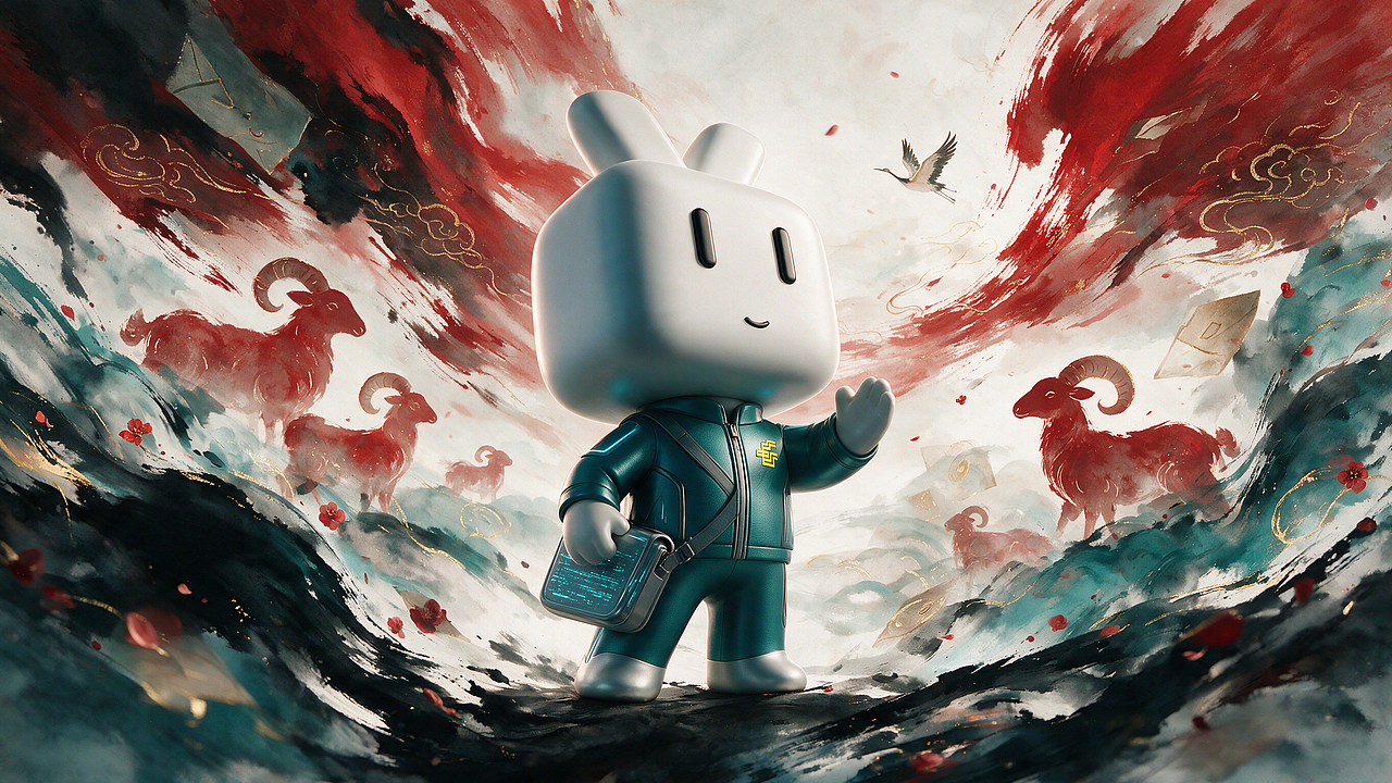 邮储版圆圆｜国潮风（图ZNDEwNTIwODky） - 图案 - 站酷设计师从木华声原创素材 - 站酷ZCOOL