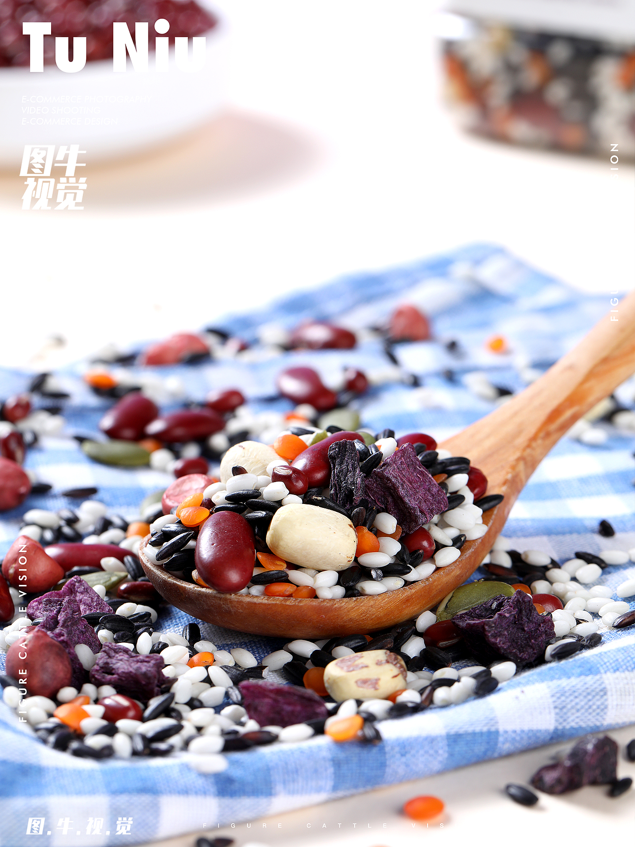 紫米粥｜郑州产品摄影｜食品拍摄｜图牛视觉｜粥（图ZNDEwNTIzOTEy） - 产品摄影 - 站酷设计师郑州本地产品拍摄原创素材 - 站酷ZCOOL