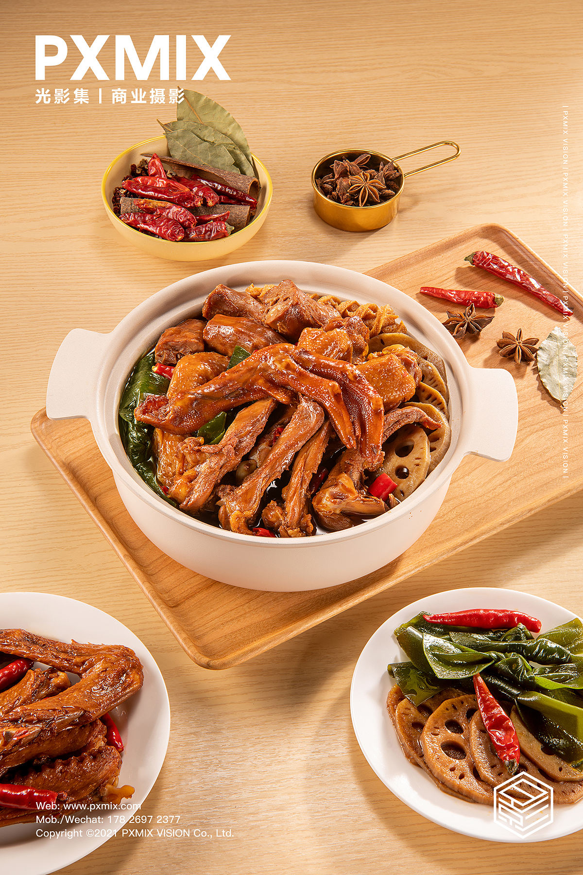 美食摄影丨益客 鸭脖 鸭掌 鸭杂 卤香鸭小灶 × 光影集（图ZNDEwNTI0NDA4） - 美食摄影 - 站酷设计师光影集原创素材 - 站酷ZCOOL