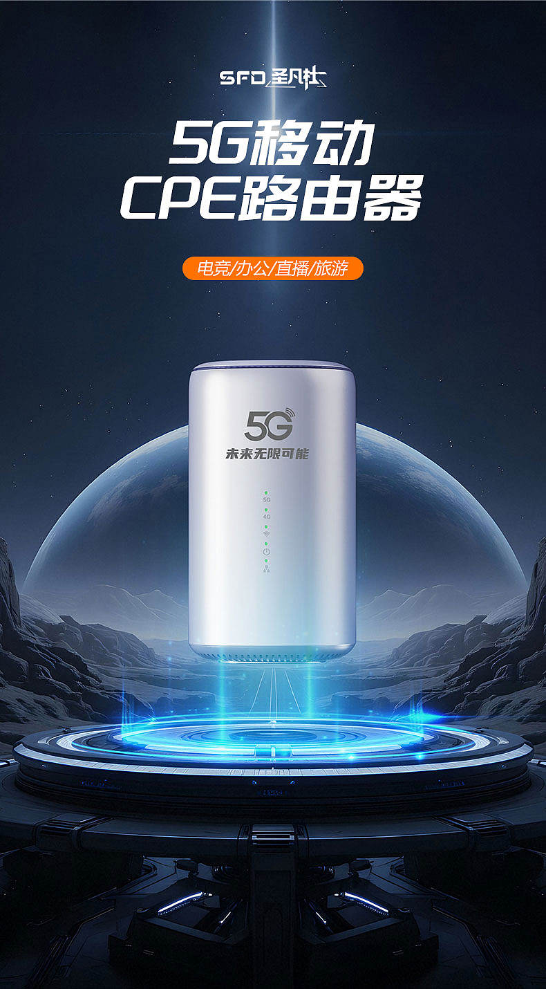 WiFi产品电商详情页（图ZNDEwNTU0MDY0） - 产品 - 站酷设计师淼小鱼原创素材 - 站酷ZCOOL
