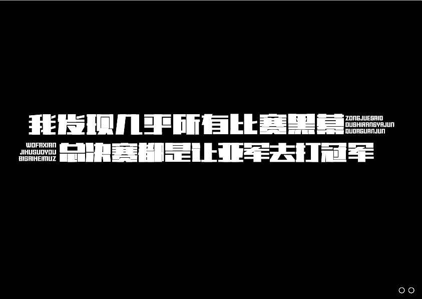 近期的字体练习合集 继续保持努力！【逐浪派对】（图ZNDEwNTYwMDQ4） - 字体/字形 - 站酷设计师北桥小狄原创素材 - 站酷ZCOOL
