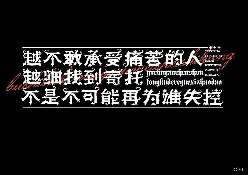 近期的字体练习合集 继续保持努力！【逐浪派对】（图ZNDEwNTYwMDQw） - 字体/字形 - 站酷设计师北桥小狄原创素材 - 站酷ZCOOL