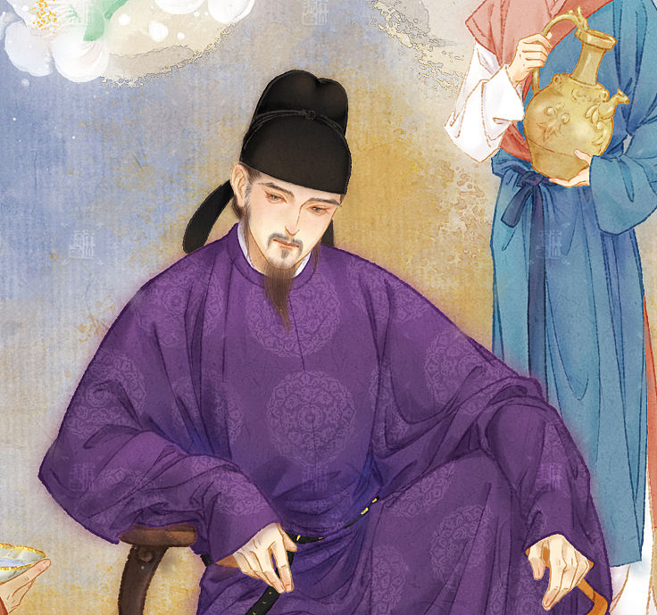 稿件展示：子直晋昌李花（图ZNDEwNTYxNDU2） - 艺术插画 - 站酷设计师南山归鱼原创素材 - 站酷ZCOOL