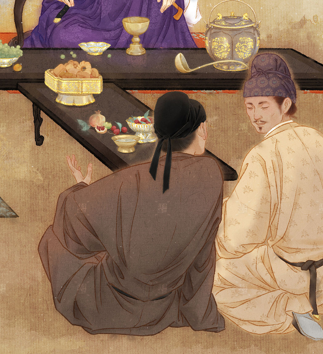稿件展示：子直晋昌李花（图ZNDEwNTYxNDY0） - 艺术插画 - 站酷设计师南山归鱼原创素材 - 站酷ZCOOL