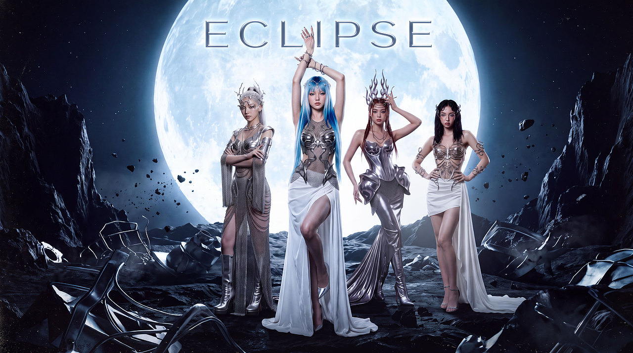 ECLIPSE #MVLAND嘻哈狂欢派对 女团MV(图ZNDEwNTY5MTY0) - AI作品 - 站酷设计师雪青幻想原创素材 - 站酷ZCOOL