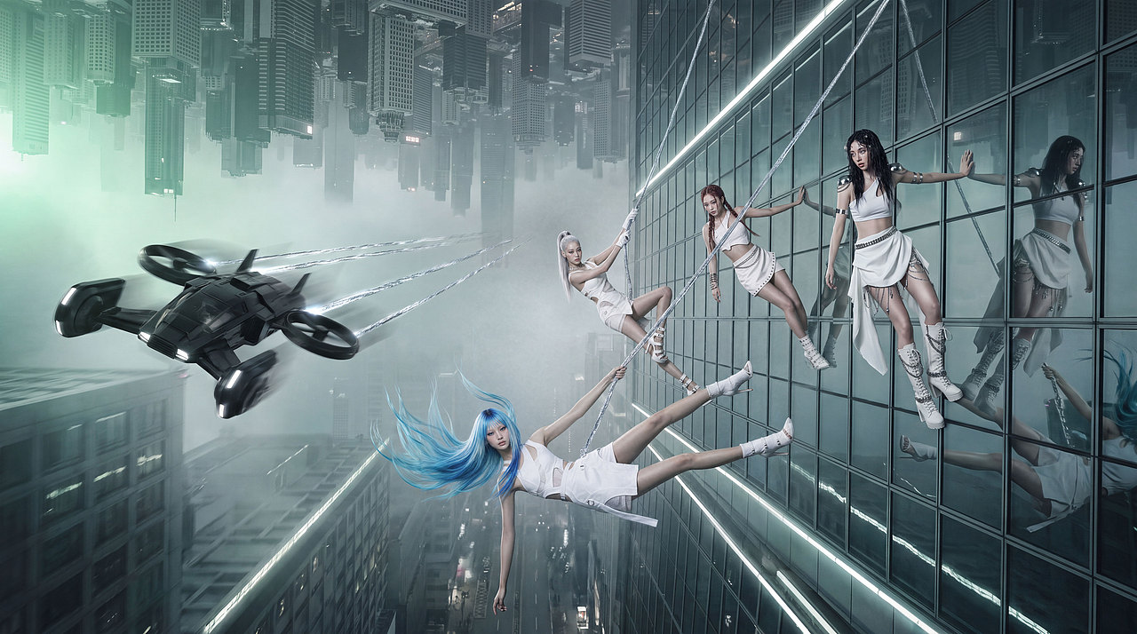 ECLIPSE #MVLAND嘻哈狂欢派对 女团MV(图ZNDEwNTY5MjAw) - AI作品 - 站酷设计师雪青幻想原创素材 - 站酷ZCOOL