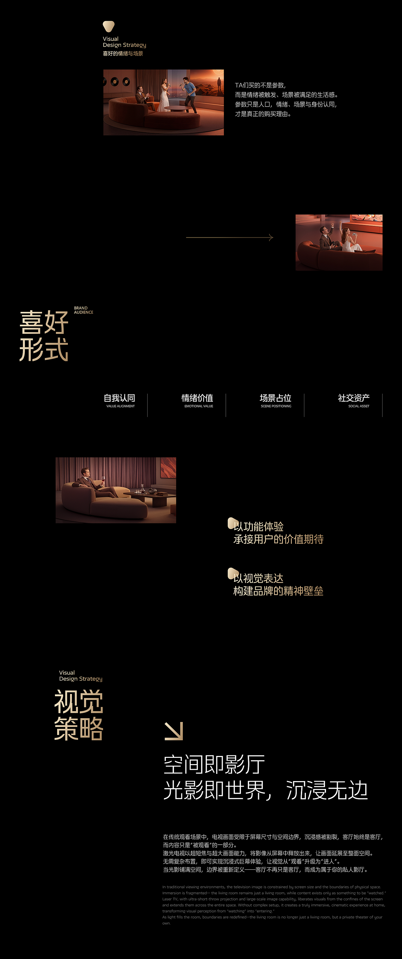 激光电视视觉策略全案丨视觉精选 | 海外视觉（图ZNDEwNTcwMTAw） - 品牌 - 站酷设计师丿痴痴呆呆原创素材 - 站酷ZCOOL