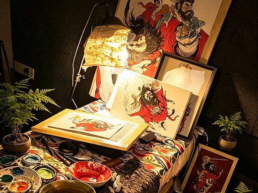 线之狂——小妖阁钟馗