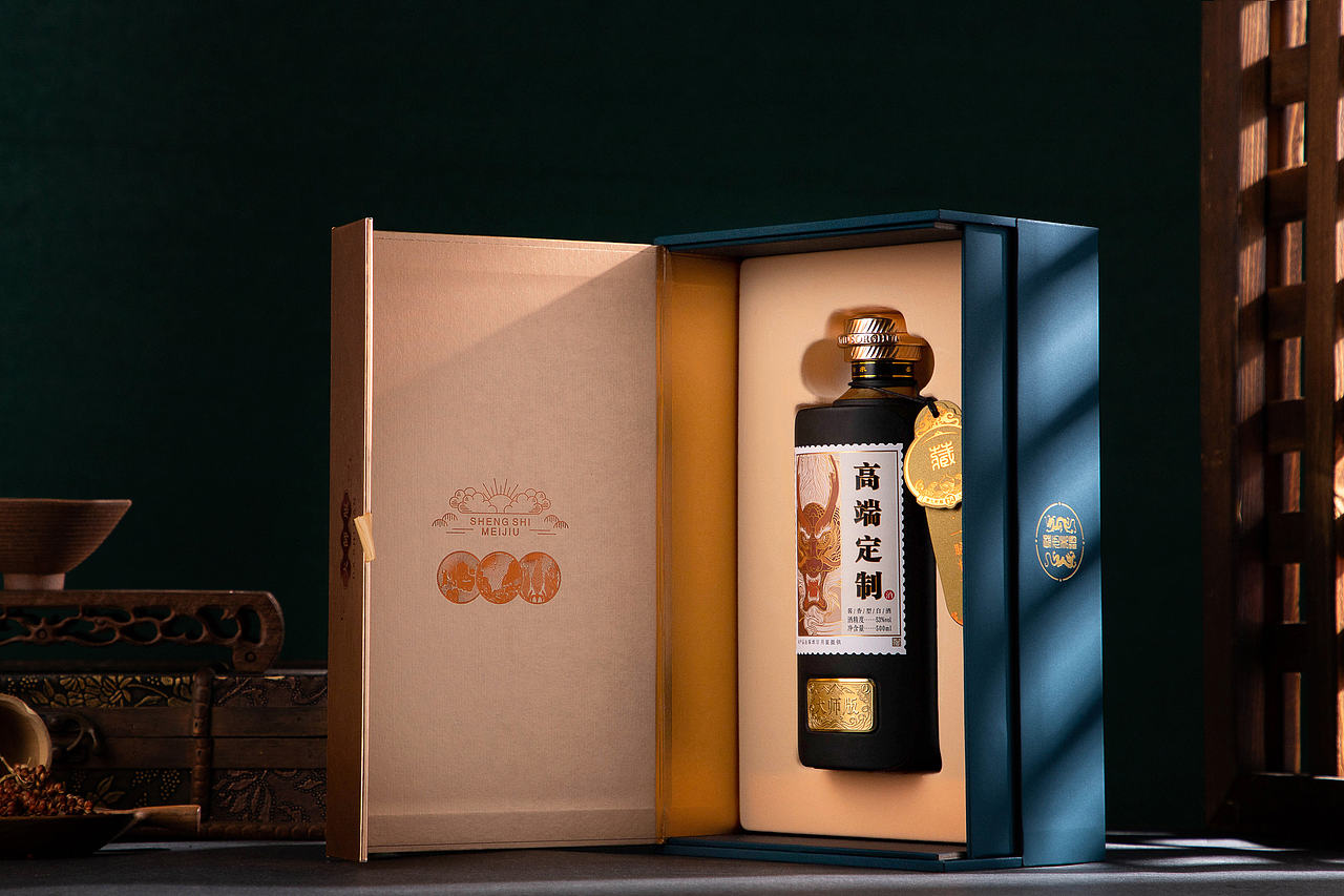 企业高端定制酒包装合集三（图ZNDEwNTgxMzAw） - 包装 - 站酷设计师青山吟原创素材 - 站酷ZCOOL