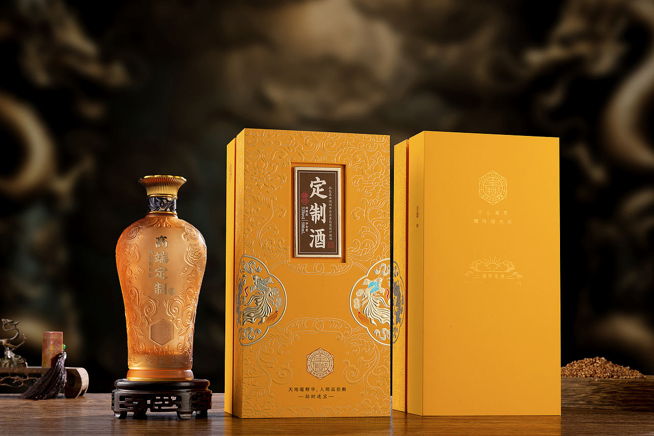 企业高端定制酒合集五（图ZNDEwNTgxOTIw） - 包装 - 站酷设计师青山吟原创素材 - 站酷ZCOOL