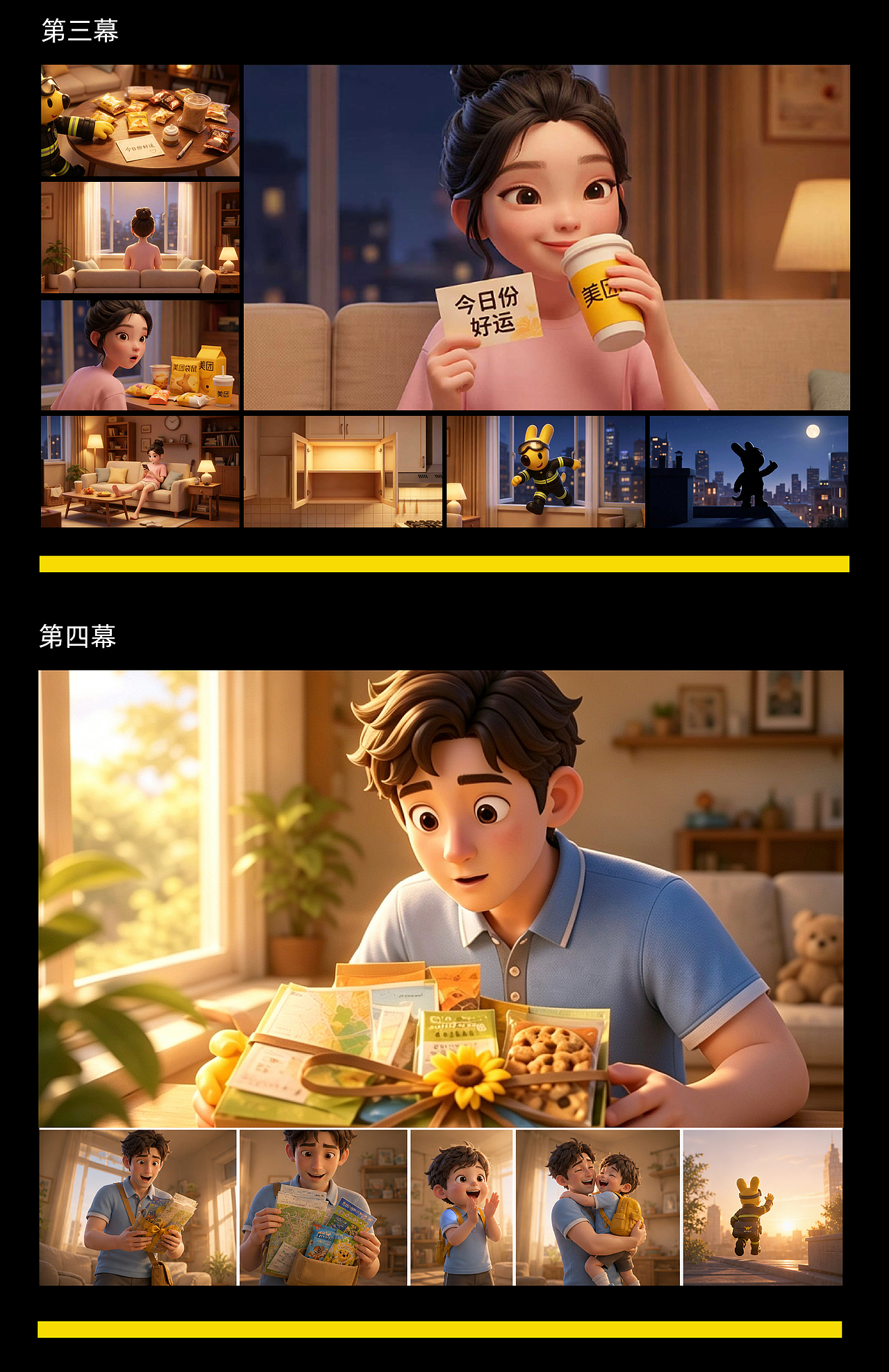 美团-特工的秘密任务TVC丨AIGC新媒体视频丨向量设计（图ZNDEwNTg2NjA4） - AI作品 - 站酷设计师武汉向量设计原创素材 - 站酷ZCOOL
