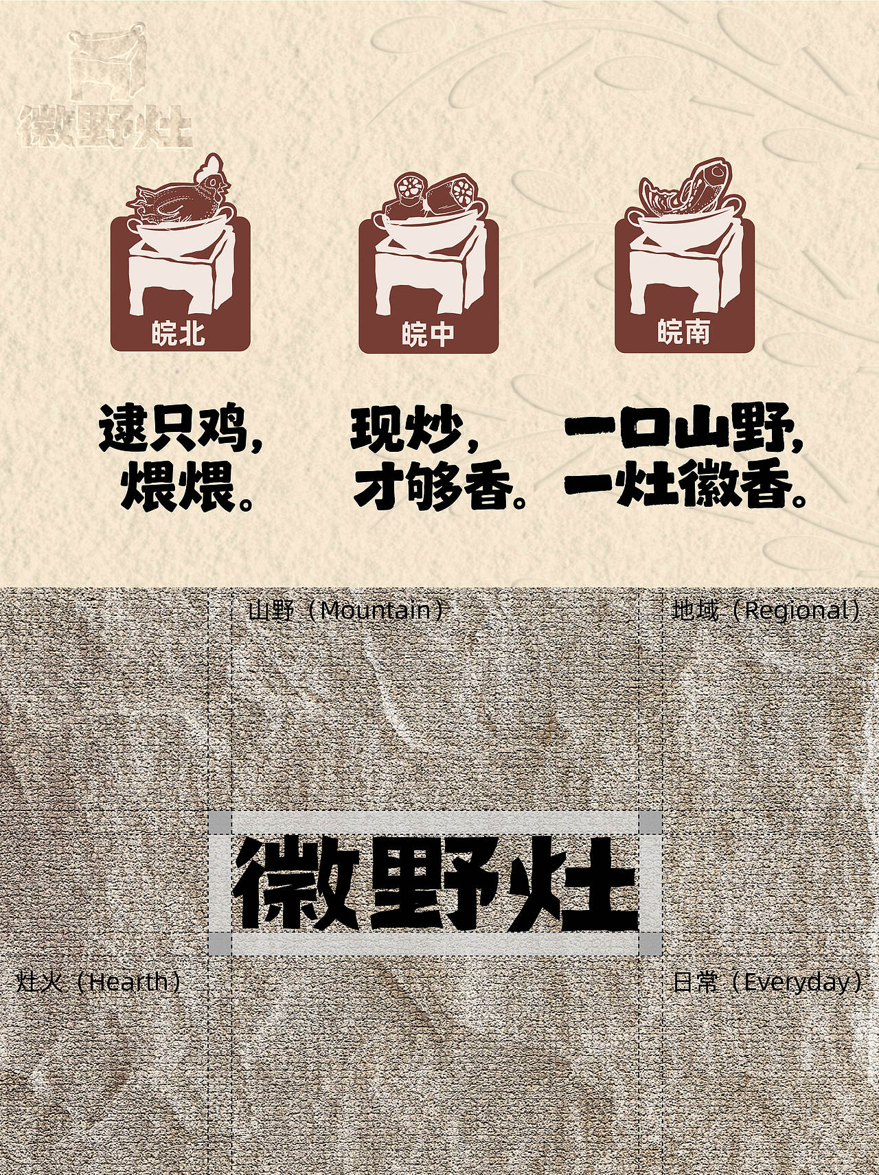 餐饮品牌设计｜专注于安徽味道（图ZNDEwNTg4NTY0） - 品牌 - 站酷设计师三月呼噜呼噜原创素材 - 站酷ZCOOL