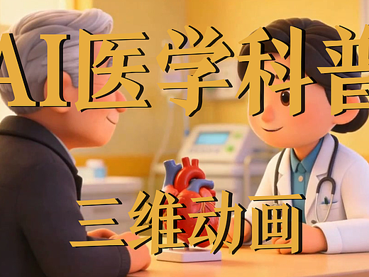 极幻数字 | AI医学科普三维动画-医学科普-三维动画