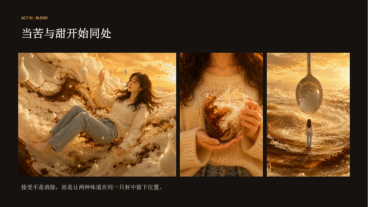 《我的心是一杯调和过的咖啡》（图ZNDEwNTkzNzIw） - AI作品 - 站酷设计师鸡腿堡66原创素材 - 站酷ZCOOL