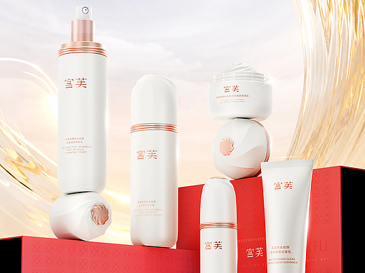 AIGC+建模渲染 | 美妆套盒 视觉全流程