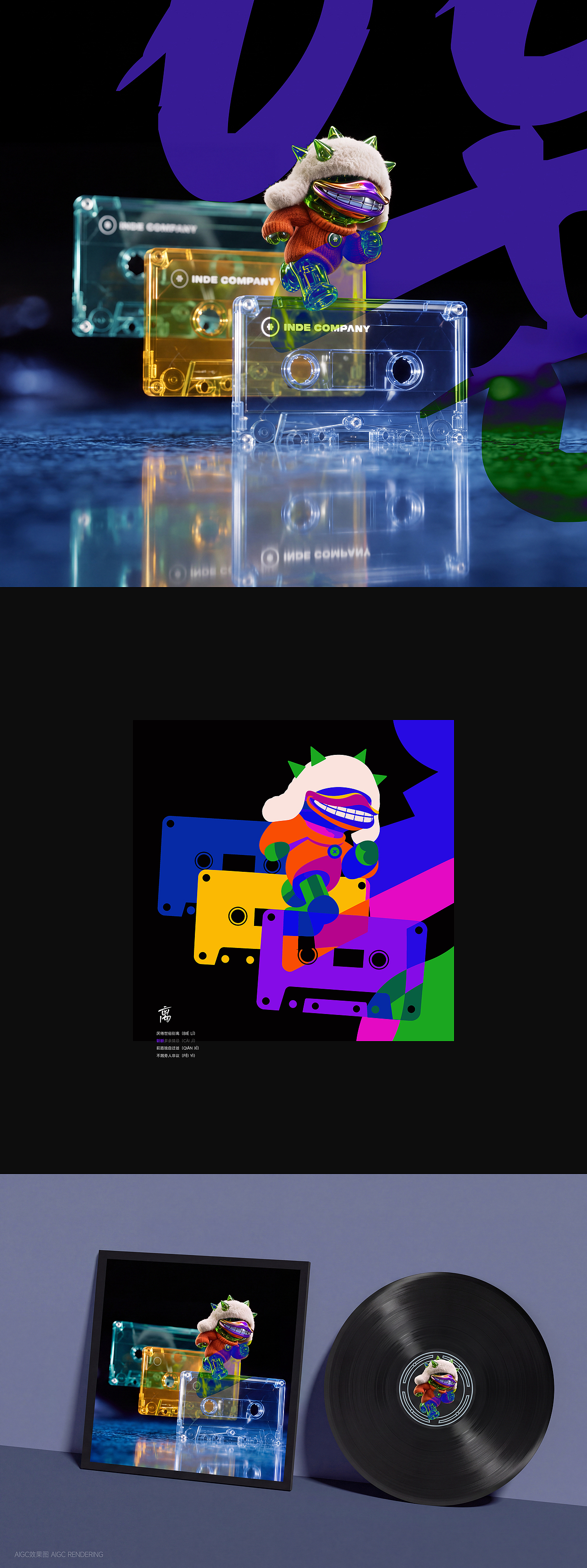 CD封面设计-MVLAND 嘻哈狂欢派对（图ZNDEwNTk3NzI0） - 包装 - 站酷设计师didaso原创素材 - 站酷ZCOOL