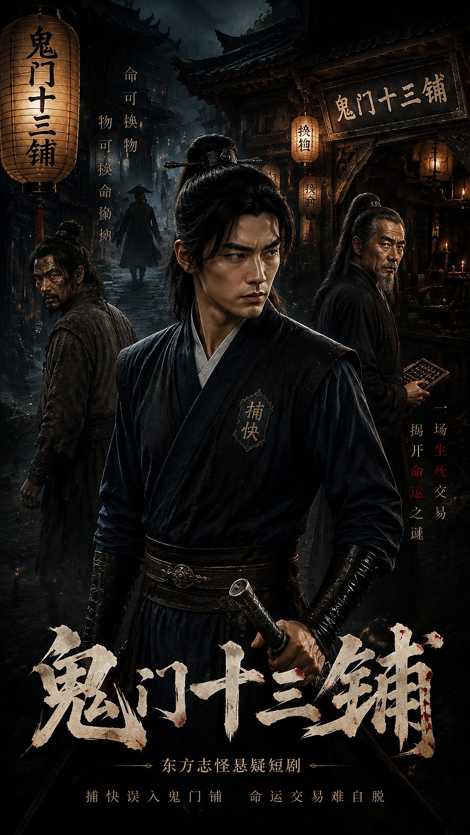 《鬼门十三铺》(图ZNDEwNTk5MDE2) - AI作品 - 站酷设计师余白灬原创素材 - 站酷ZCOOL