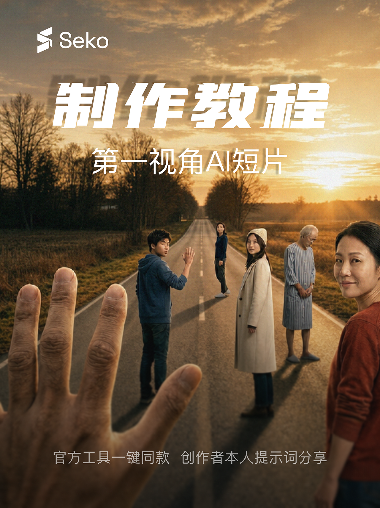 爆款第一视角AI短片｜Seko一键同款教程🔥（图ZNDEwNjAyOTM2） - 短篇/格漫 - 站酷设计师商汤Seko原创素材 - 站酷ZCOOL