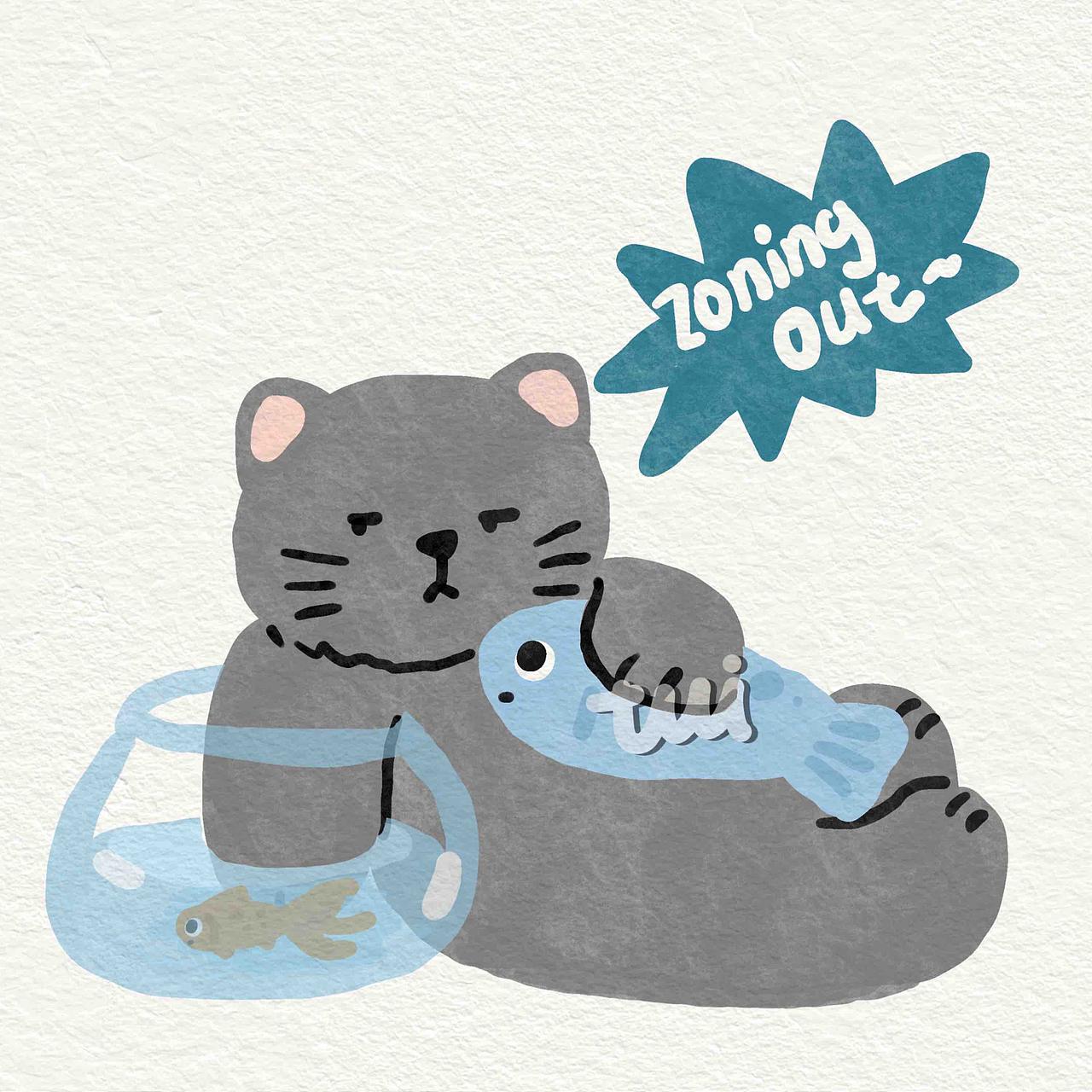 41-小猫咪的流水账-20260806（图ZNDEwNjA2NDcy） - 商业插画 - 站酷设计师小短腿kingbaby原创素材 - 站酷ZCOOL