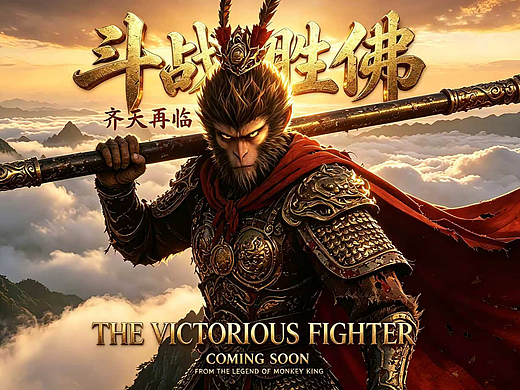齐天大圣孙悟空AICG影视《石猴未泯》音乐MV创作
