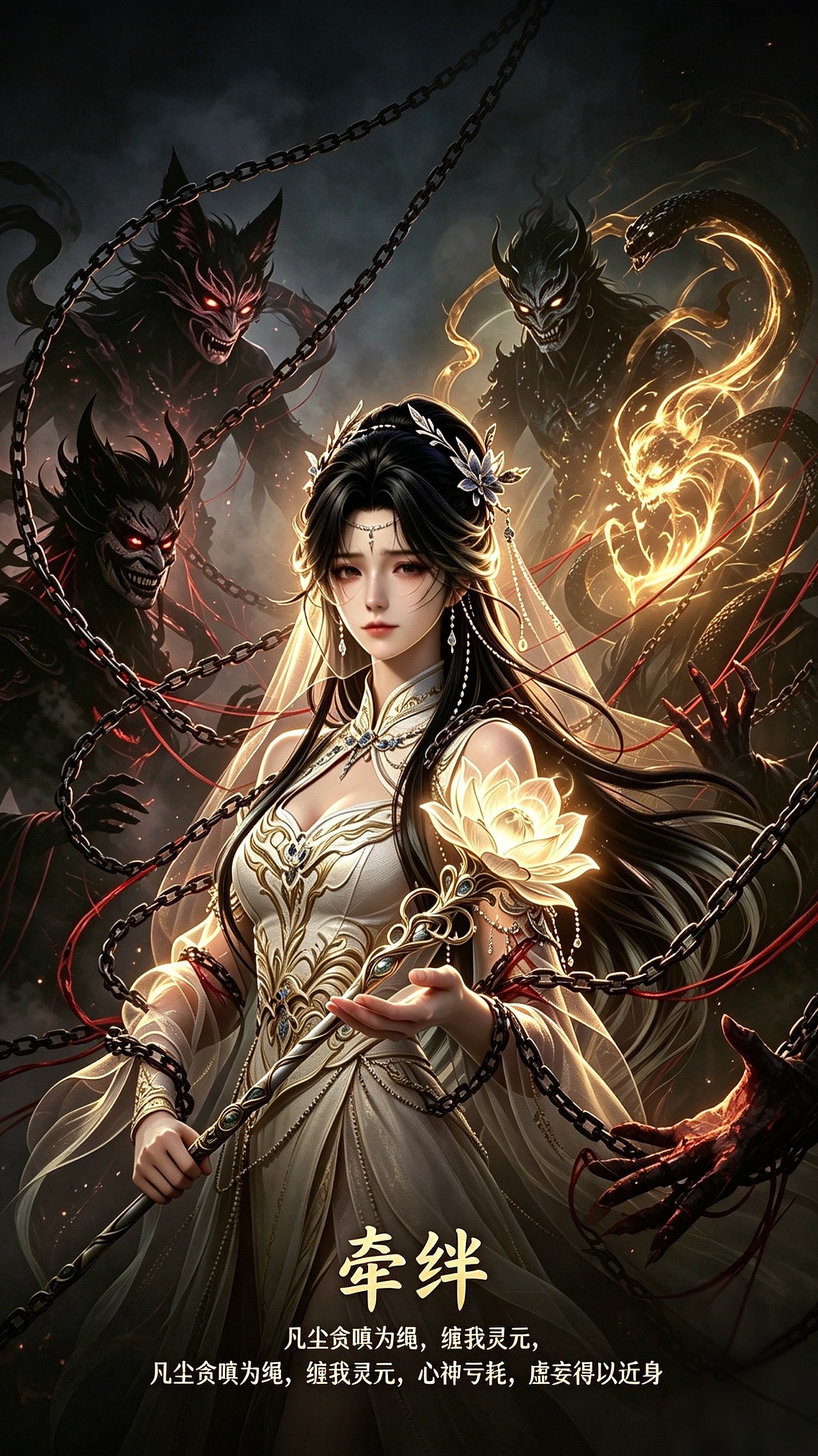 知予华裳｜沧澜秘境·人物弧光：假面人（图ZNDEwNjA5NTYw） - 设定/分镜 - 站酷设计师FLY视觉工作室原创素材 - 站酷ZCOOL