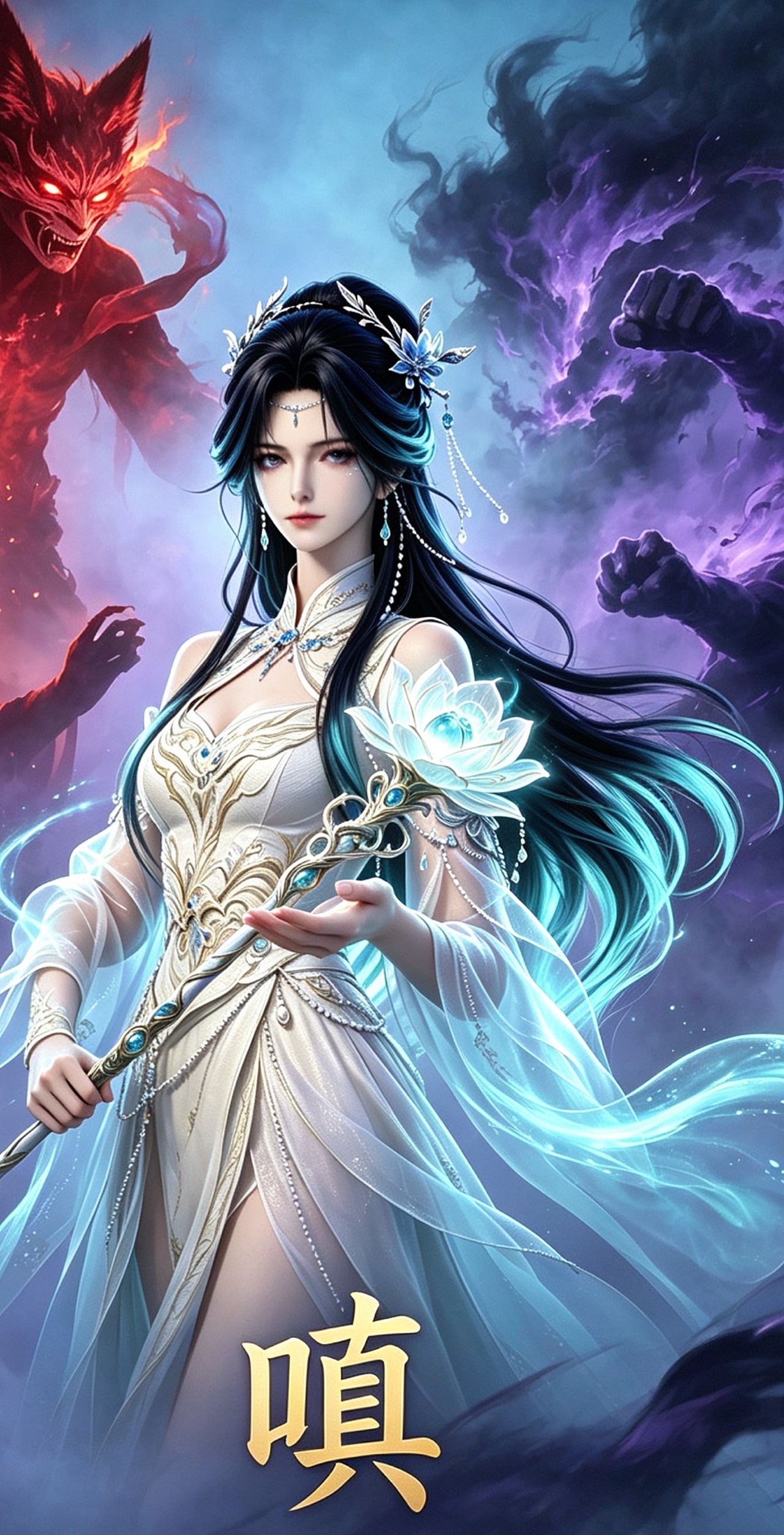 知予华裳｜沧澜秘境·人物弧光：假面人（图ZNDEwNjA5NTY0） - 设定/分镜 - 站酷设计师FLY视觉工作室原创素材 - 站酷ZCOOL