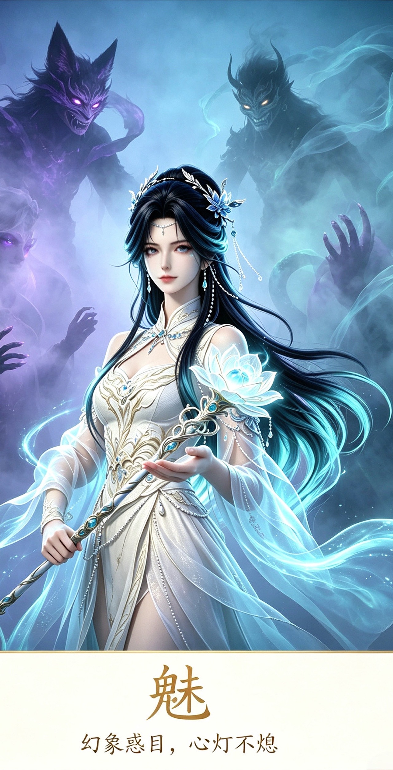 知予华裳｜沧澜秘境·人物弧光：假面人（图ZNDEwNjA5NTY4） - 设定/分镜 - 站酷设计师FLY视觉工作室原创素材 - 站酷ZCOOL