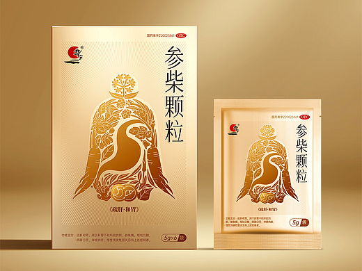参柴颗粒包装设计