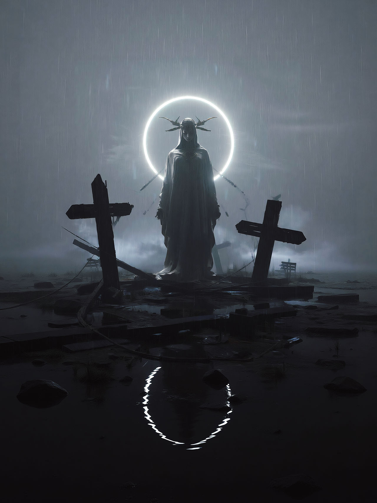 AIGC｜溺光（图ZNDEwNjE1NzQw） - AI作品 - 站酷设计师AR3046原创素材 - 站酷ZCOOL