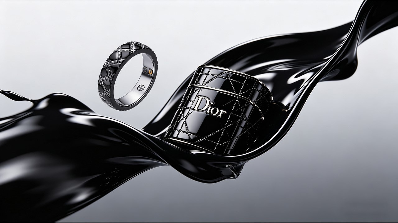 DIOR 联名 AI 智能戒指｜奢侈品数字化衍生设计（图ZNDEwNjIwMTQ0） - 电子产品 - 站酷设计师MagieeWang原创素材 - 站酷ZCOOL