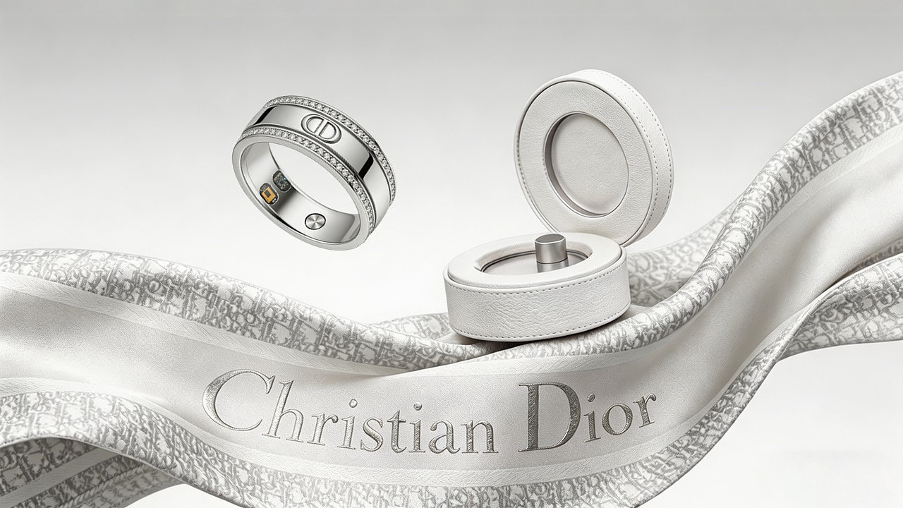 DIOR 联名 AI 智能戒指｜奢侈品数字化衍生设计（图ZNDEwNjIwMTY4） - 电子产品 - 站酷设计师MagieeWang原创素材 - 站酷ZCOOL