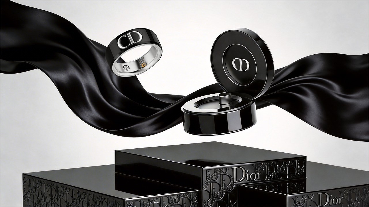 DIOR 联名 AI 智能戒指｜奢侈品数字化衍生设计（图ZNDEwNjIwMTc2） - 电子产品 - 站酷设计师MagieeWang原创素材 - 站酷ZCOOL