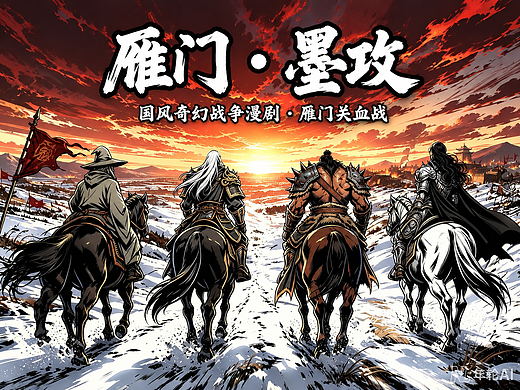 AIGC雁门・墨攻（国风战争分镜 / 漫剧）完整执行方案