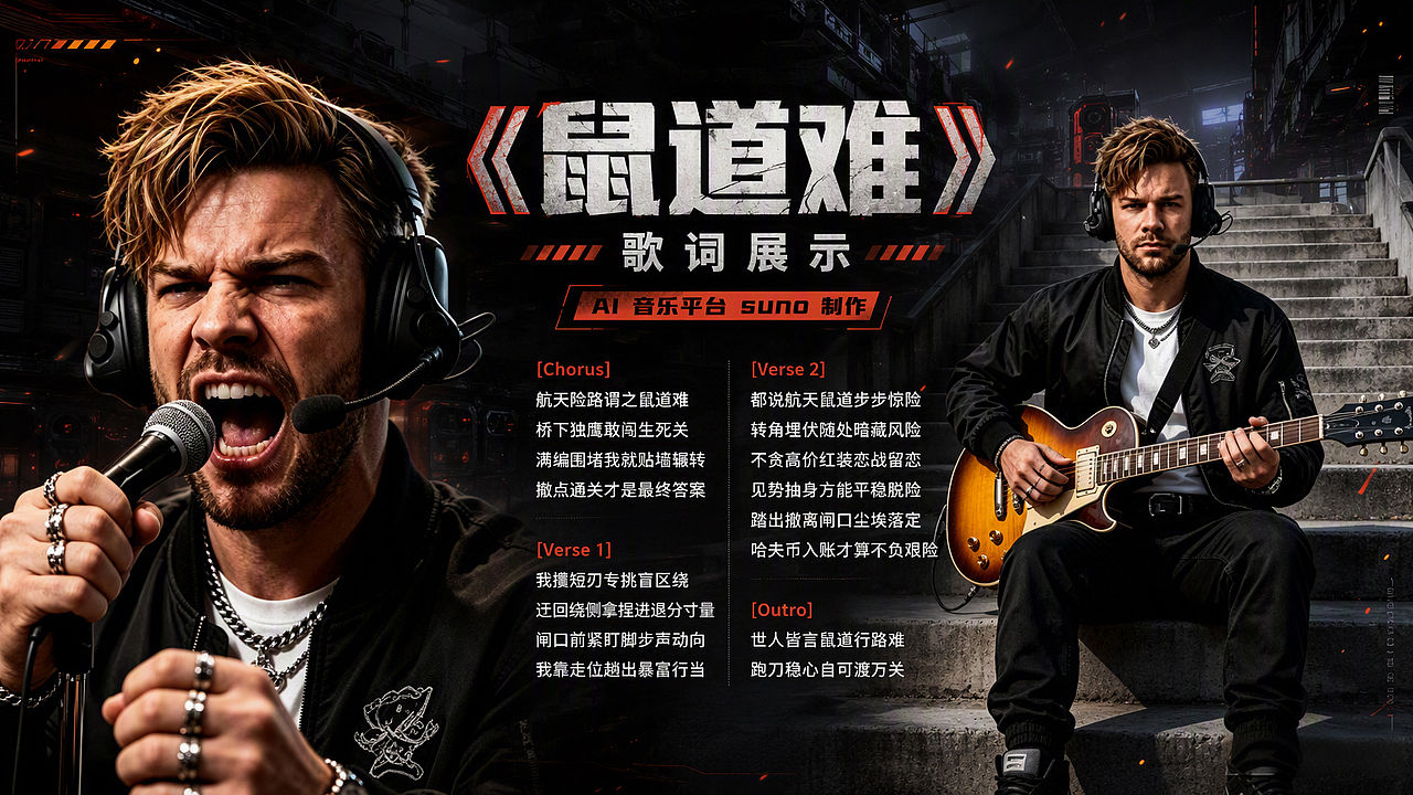 《鼠道难》三角洲×哈基蜂×Rap AIGC MV作品方案展示(图ZNDEwNjQwNDU2) - AI作品 - 站酷设计师AI肘击王原创素材 - 站酷ZCOOL
