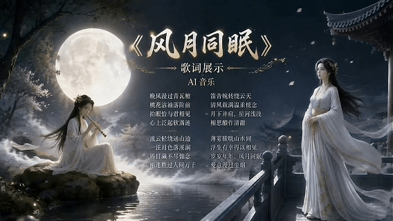 风月同眠MV（图ZNDEwNjQ5MTEy） - AI作品 - 站酷设计师穿纸尿裤的手机原创素材 - 站酷ZCOOL