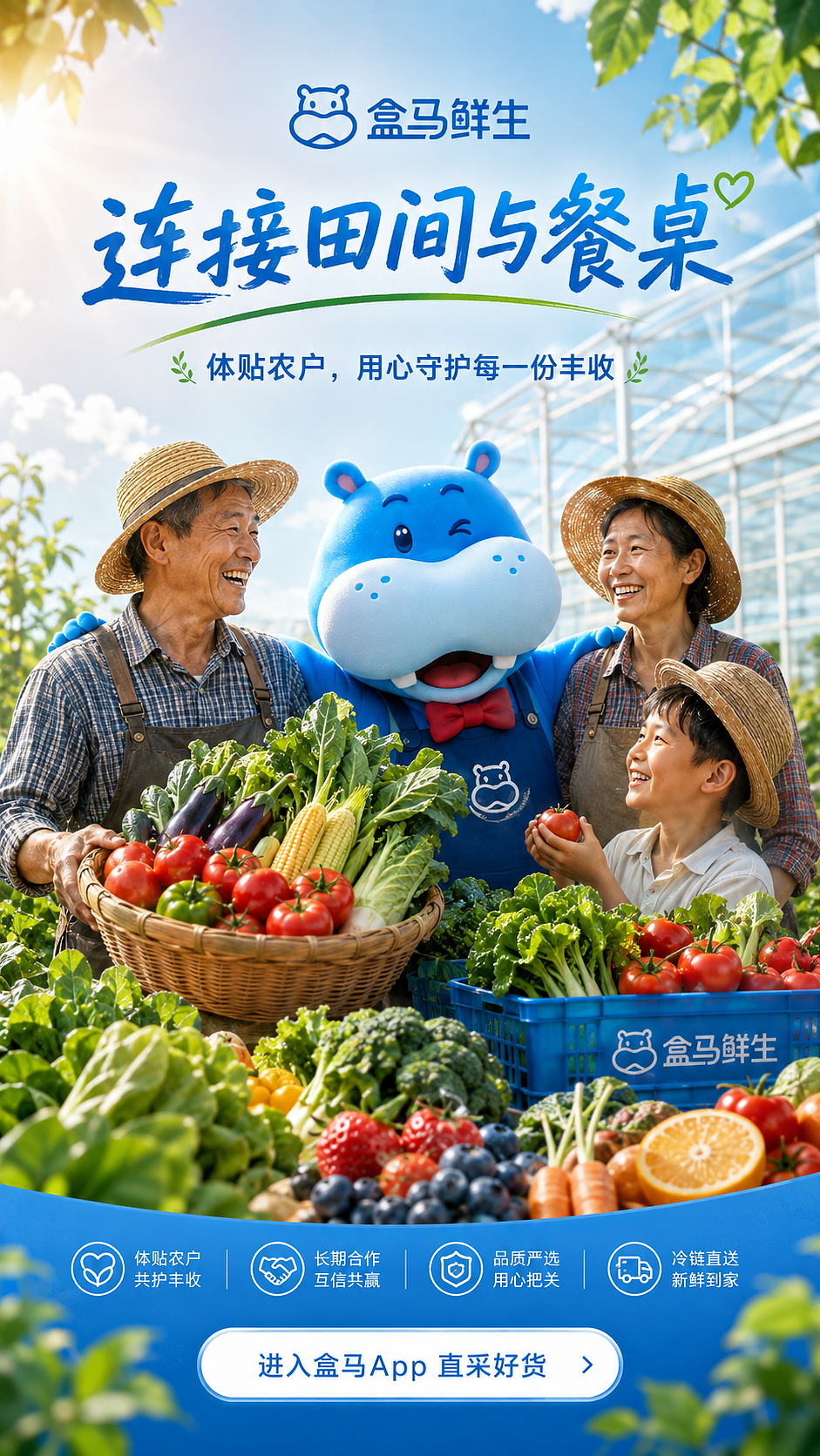 盒马鲜生｜品牌主视觉 & APP开屏设计-ai设计（图ZNDEwNjQ5MjEy） - AI作品 - 站酷设计师皮耶罗菲斯塔伽原创素材 - 站酷ZCOOL