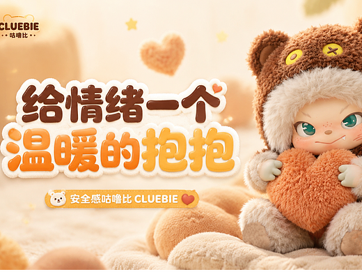 Cluebie咕噜比：给情绪一个温暖的抱抱