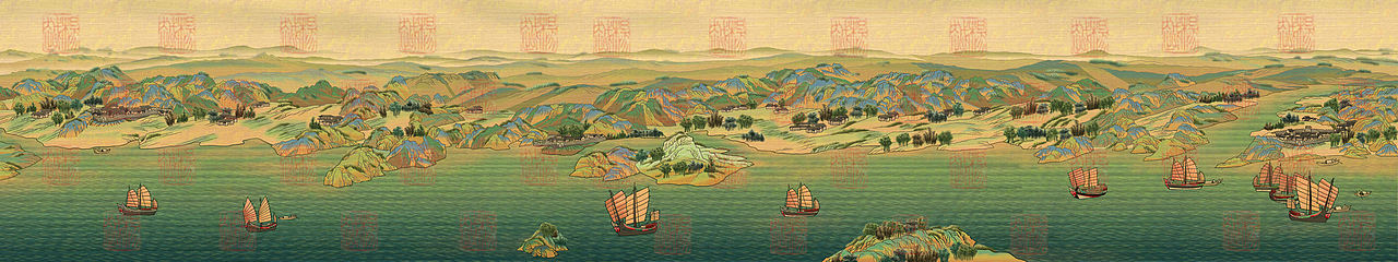 为博物馆画壁画、连环画、背景画、中国画（图ZNDEwNjUzMDY0） - 商业插画 - 站酷设计师杨越绘画原创素材 - 站酷ZCOOL