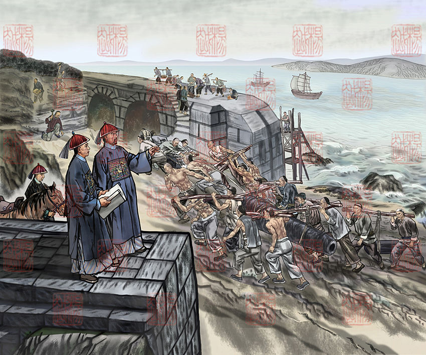 为博物馆画壁画、连环画、背景画、中国画（图ZNDEwNjUzMDc2） - 商业插画 - 站酷设计师杨越绘画原创素材 - 站酷ZCOOL