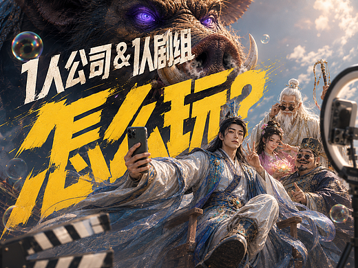 一人公司&一人剧组要怎么玩？【TapNow Creative OS】