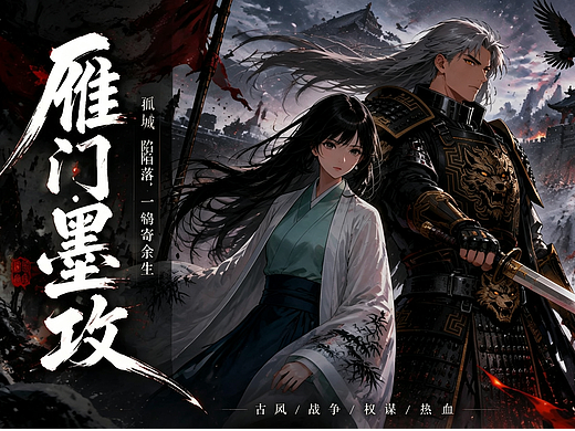 AIGC视觉国风2D漫剧《雁门·墨攻》| 全案展示
