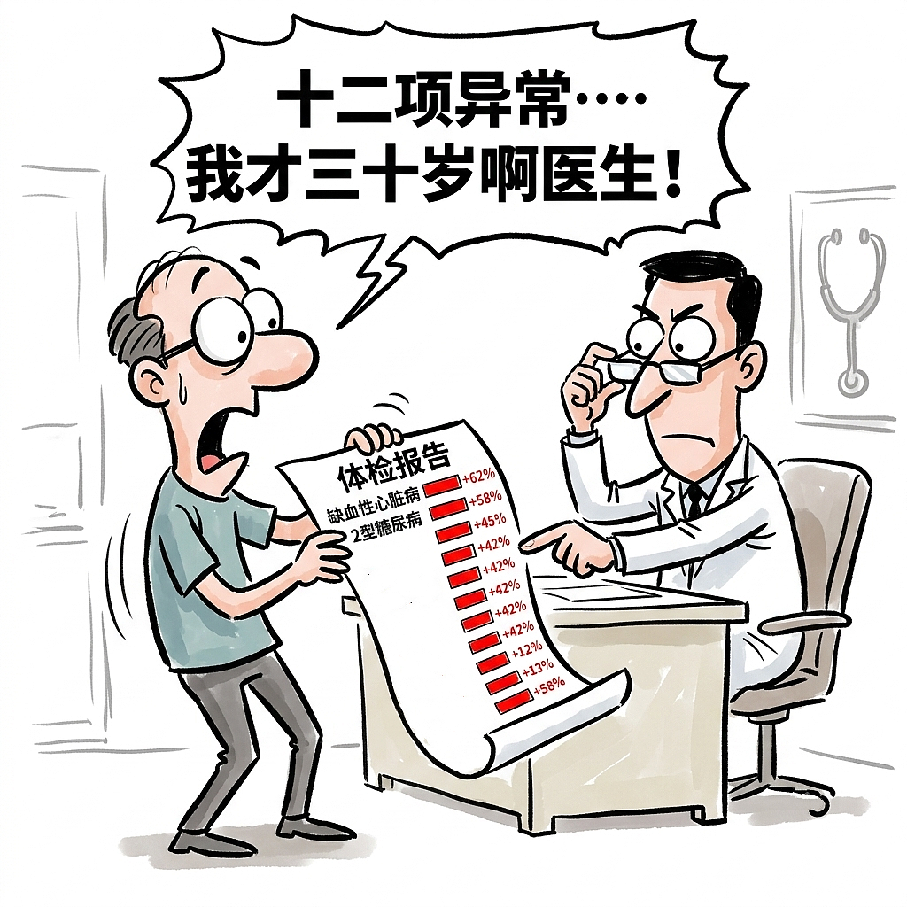 世卫警告:久坐危害仅次于吸烟!但每天9000步能救回来(图ZNDEwNjYwODAw) - 中/长篇漫画 - 站酷设计师huashuoshi原创素材 - 站酷ZCOOL