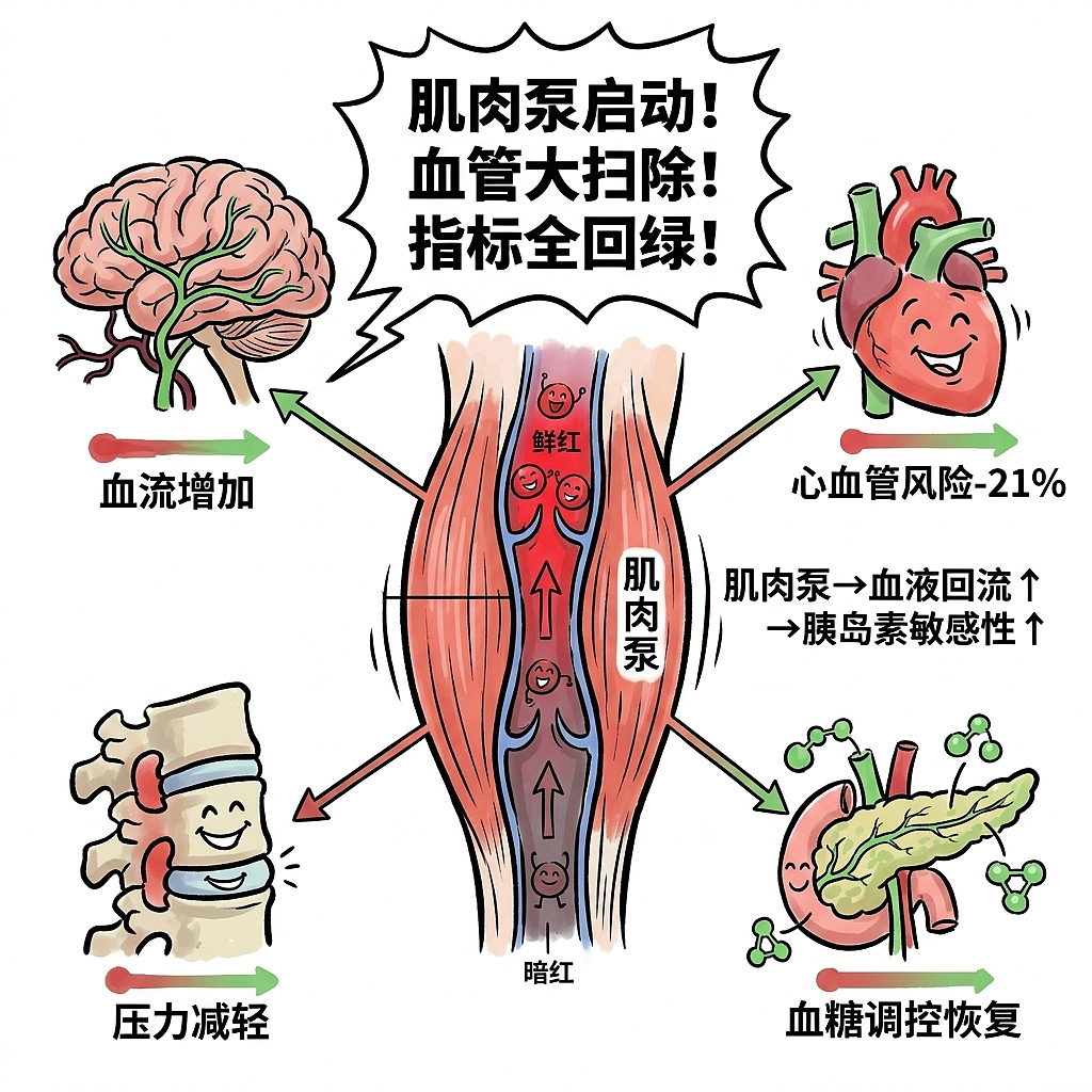 世卫警告:久坐危害仅次于吸烟!但每天9000步能救回来(图ZNDEwNjYwODIw) - 中/长篇漫画 - 站酷设计师huashuoshi原创素材 - 站酷ZCOOL