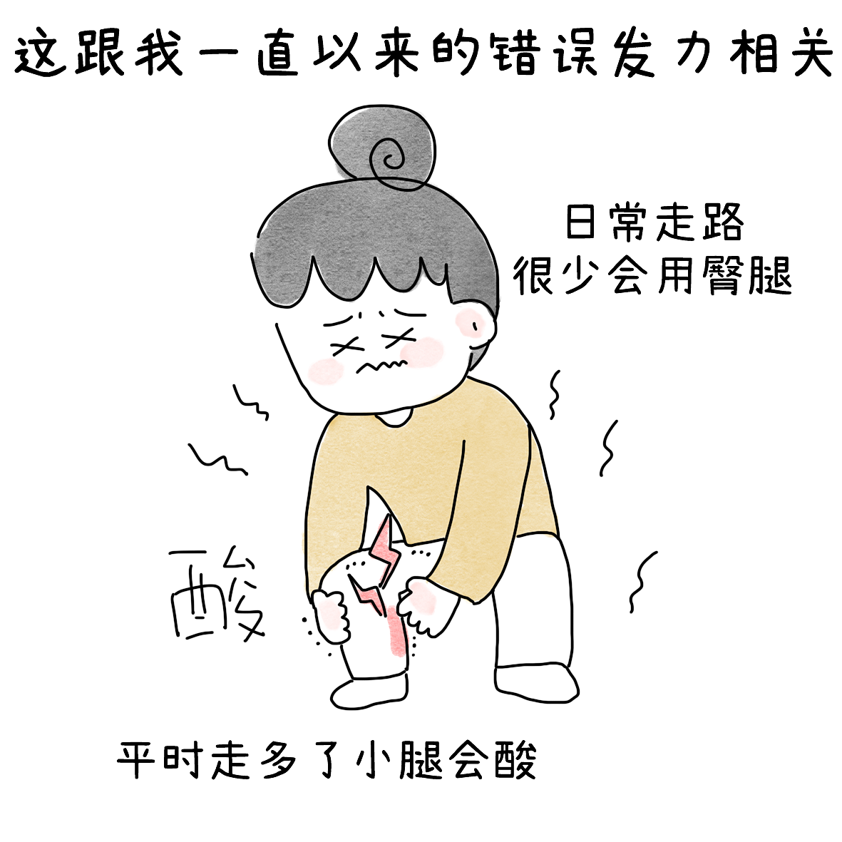 羽球人的膝痛康复之路5（图ZNDEwNjYzNDc2） - 短篇/格漫 - 站酷设计师小明的小漫画原创素材 - 站酷ZCOOL