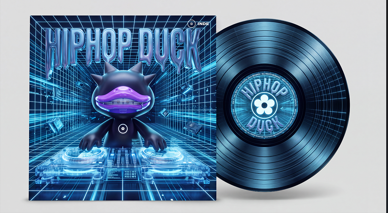 #MVLAND嘻哈狂欢派对《HIPHOP DUCK · 多维声界》（图ZNDEwNjYzOTM2） - 包装 - 站酷设计师爆爆PowPow原创素材 - 站酷ZCOOL