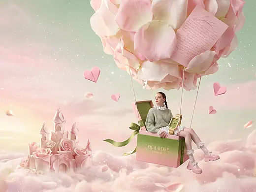 玫瑰热气球告白计划💌