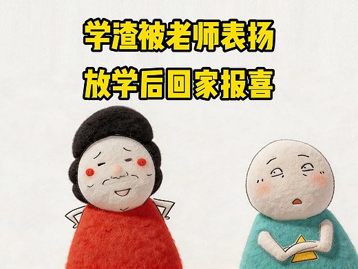 买了四个包给妻子，没想到被她揍了一顿