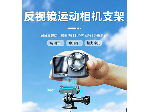 后视镜夹