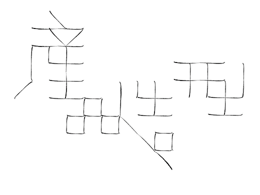 字形的字型