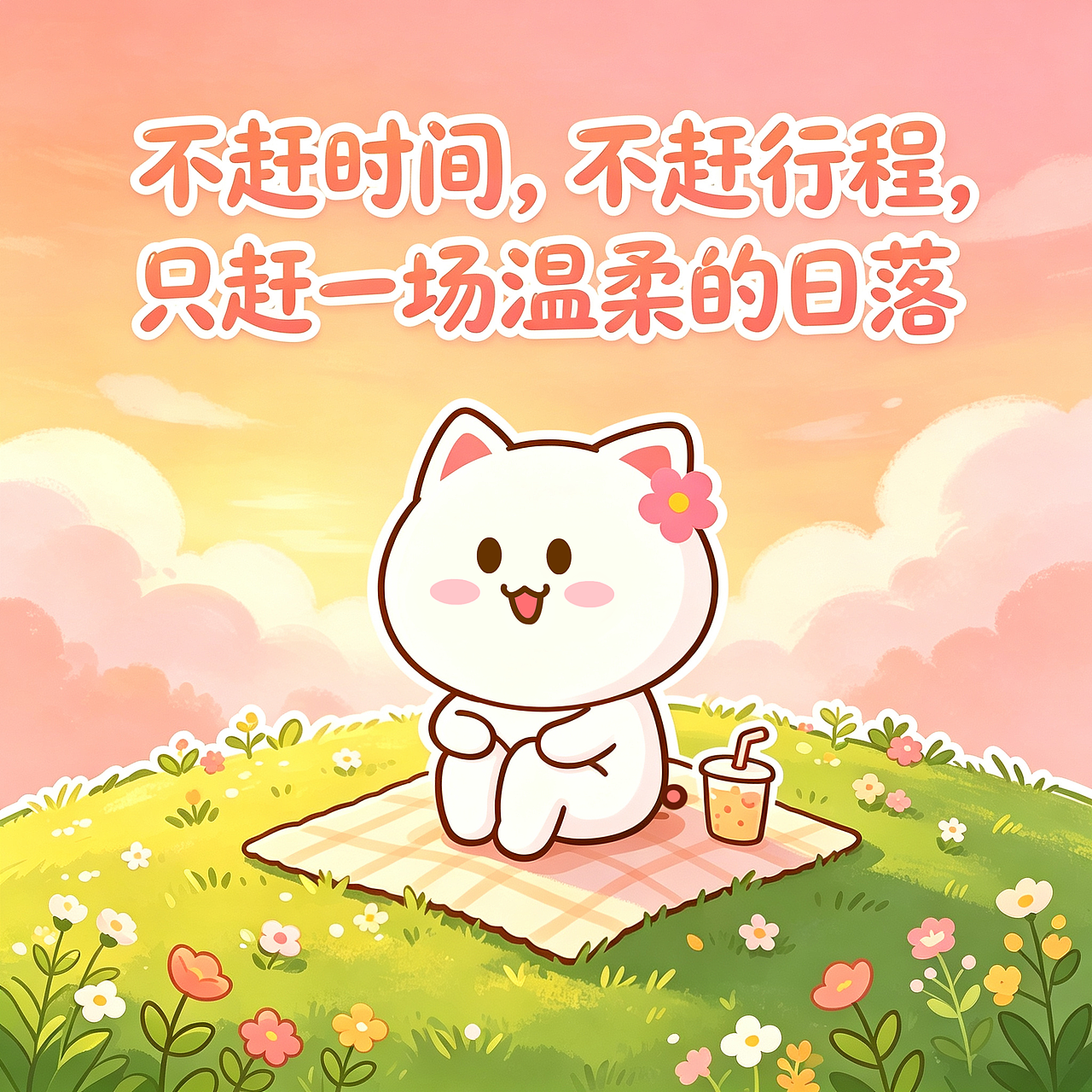今天也要元气满满~（图ZNDEwNjc3NzU2） - 单幅漫画 - 站酷设计师仙粑原创素材 - 站酷ZCOOL